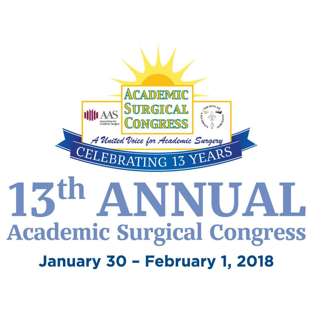 Academic Surgical Congress @ Hyatt Regency Jacksonville Regency | Jacksonville | Florida | United States