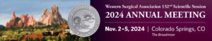 Western Surgical Association  Scientific Session Abstract Submission