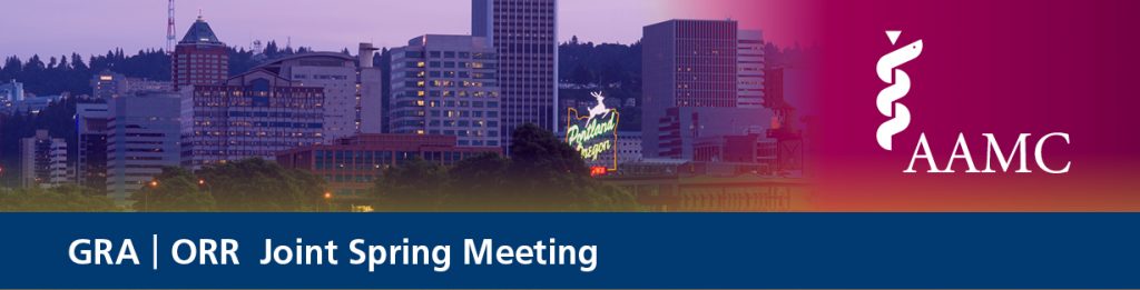 GRA ORR Joint Spring Meeting Surgery Calendars